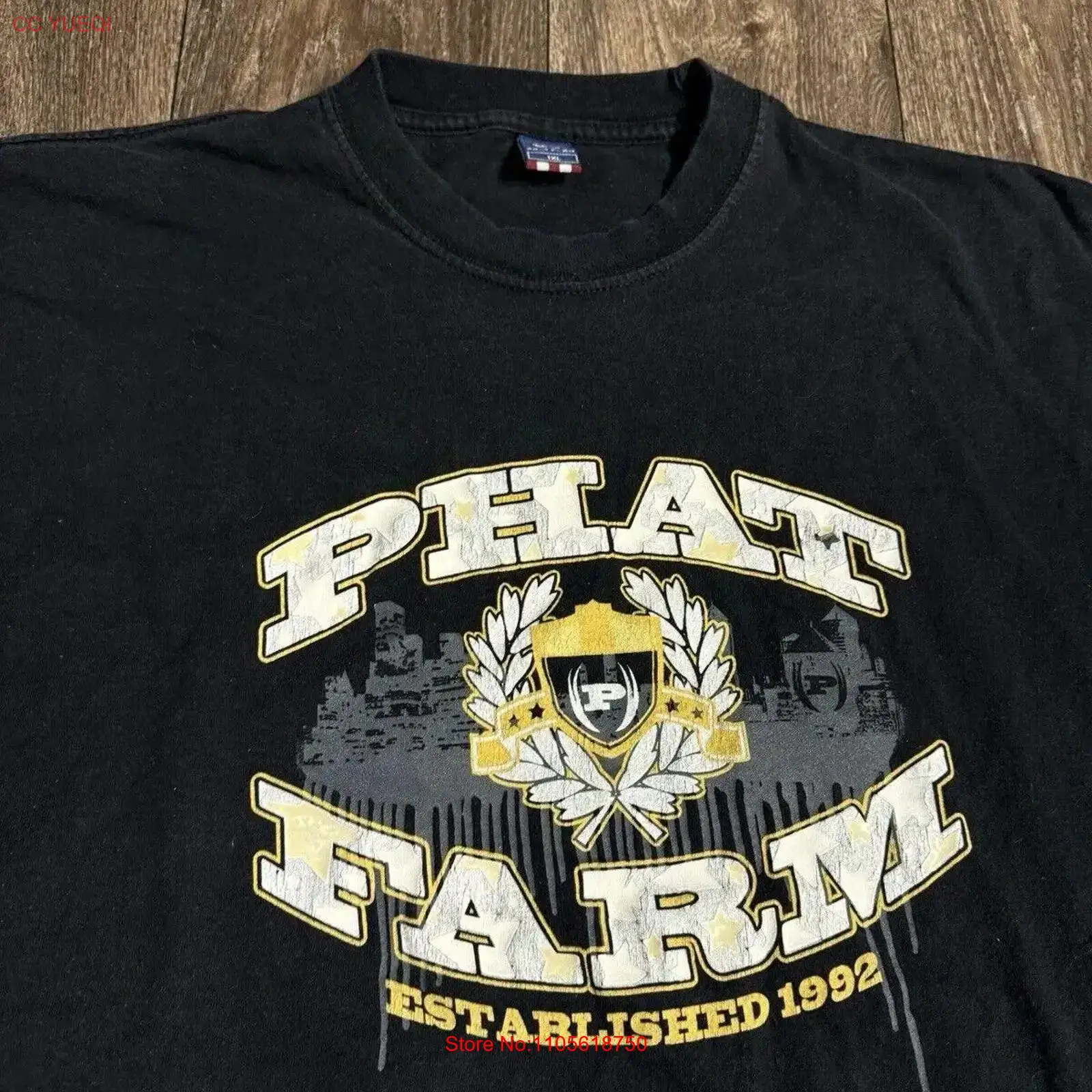 Urban Farming Is - T-shirt vintage Y2K Phat Farm Hip