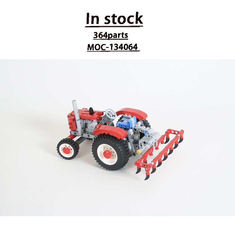 Urban Farming Is - MOC-134064 Modello di Trattore Agricolo Retrò