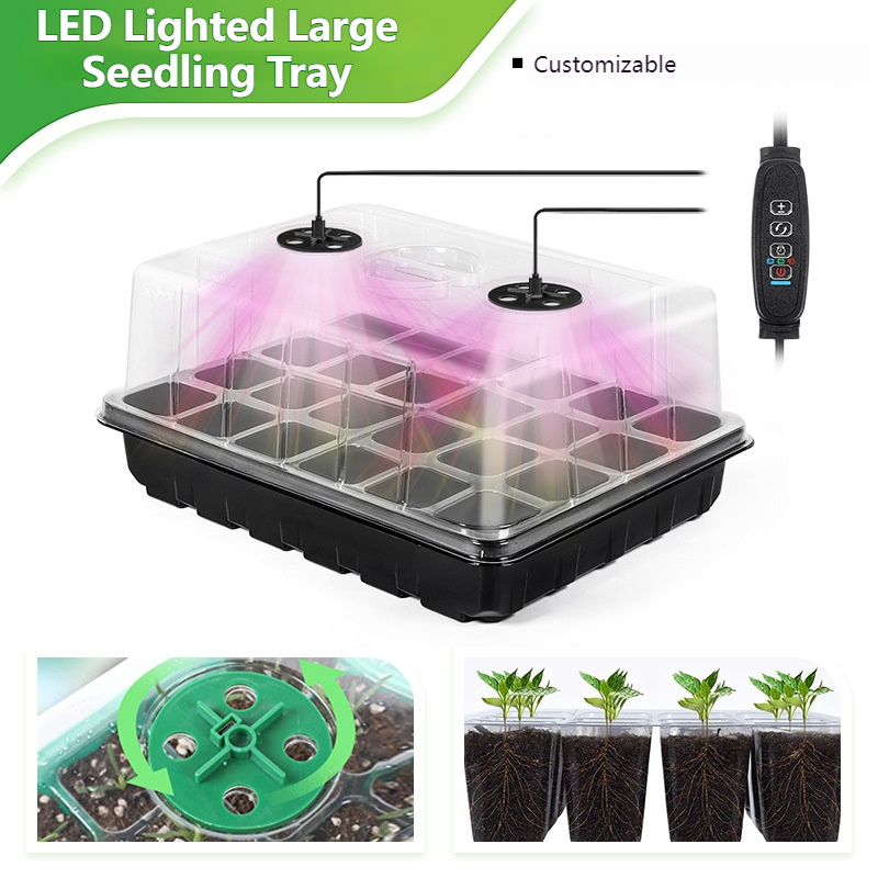 Dome Propagation Kit - Kit Vassoio per Semina 24/48 Celle