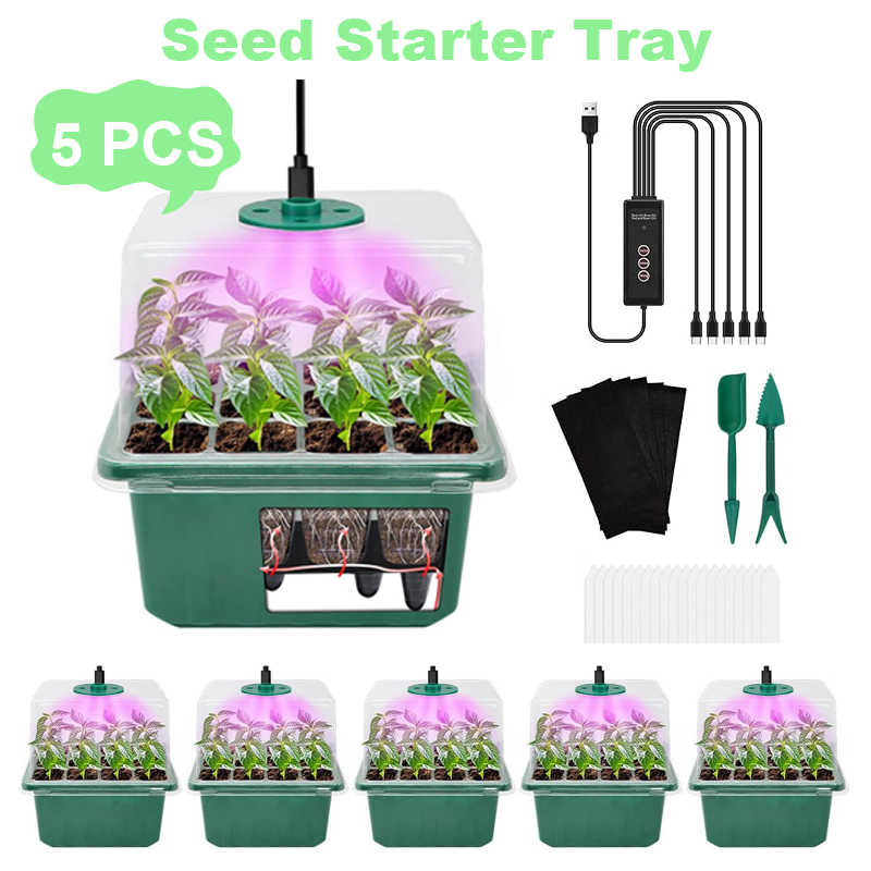 Dome Propagation Kit - Vassoio iniziale per semi autoirrigante a