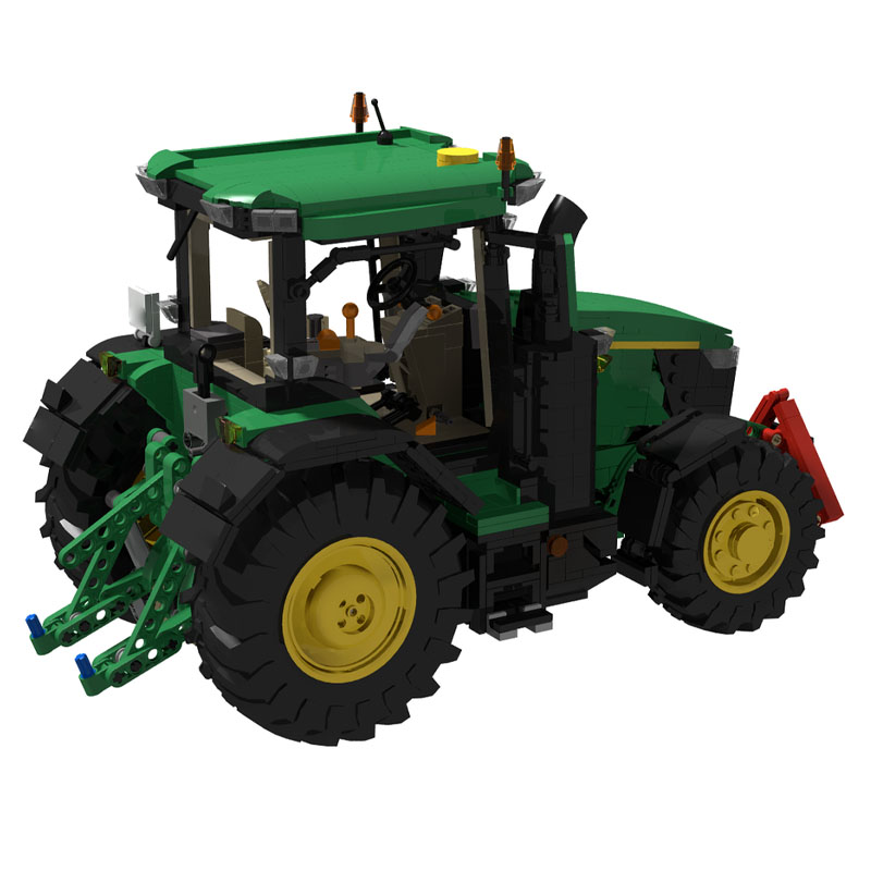 Urban Farming Is - MOC-231420 Modello di Trattore Agricolo Urbano