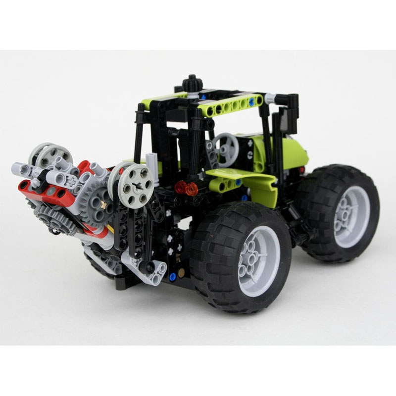 Urban Farming Is - MOC-4933 Modello di Trattore Agricolo Urbano