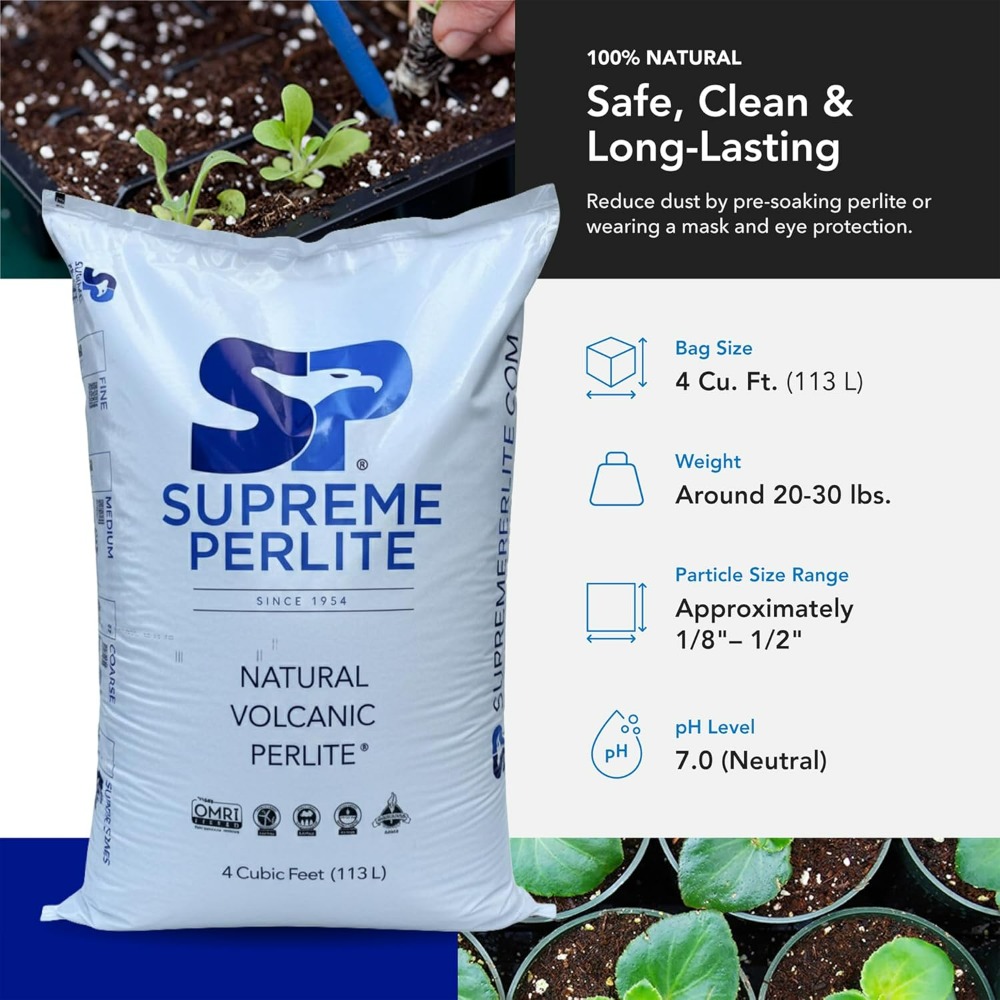 Perlite Grezza Supreme per Ort - Horticulture Soil Perlite recensione e prezzo