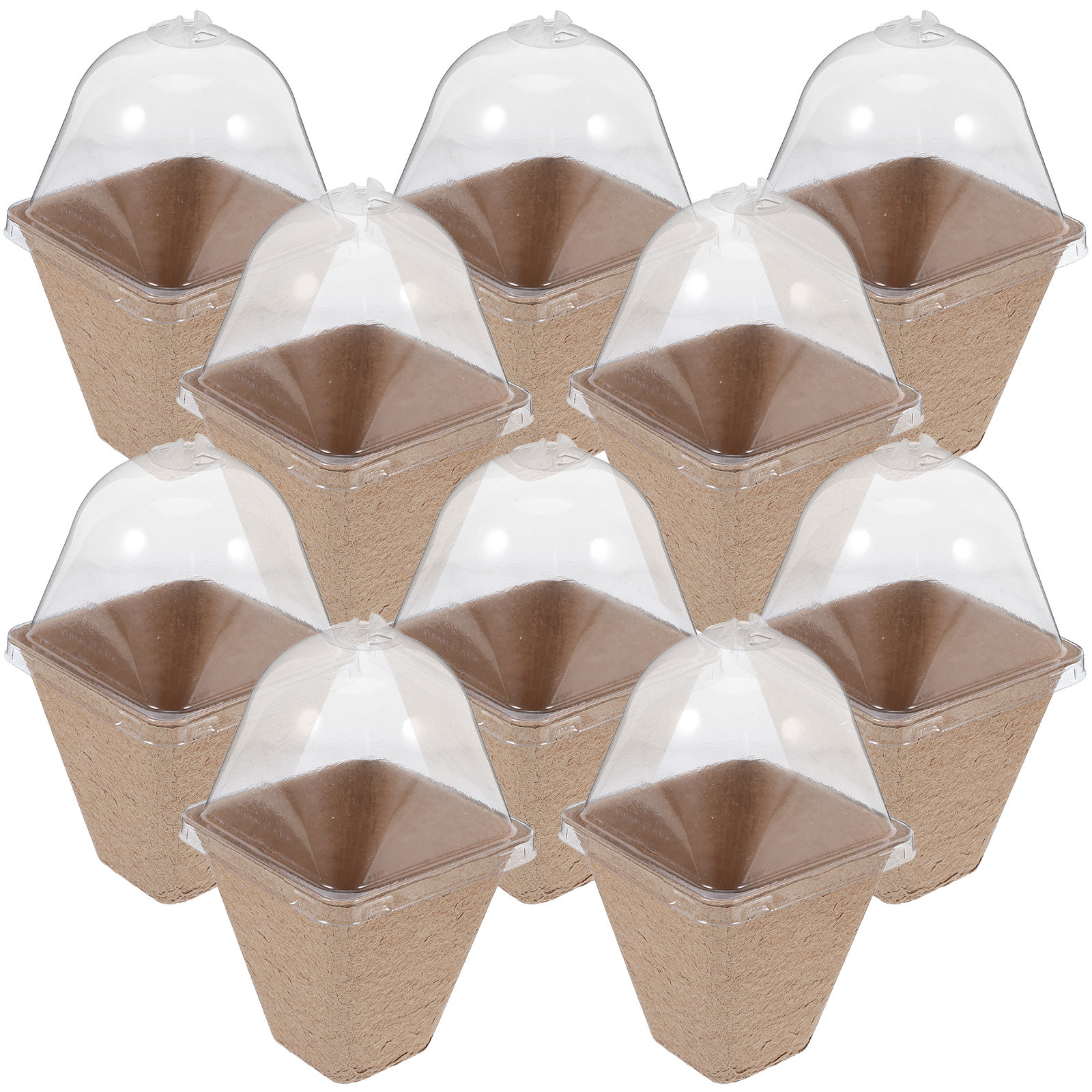 Kit di 10 Vasi Biodegradabili  - Dome Propagation Kit recensione e prezzo