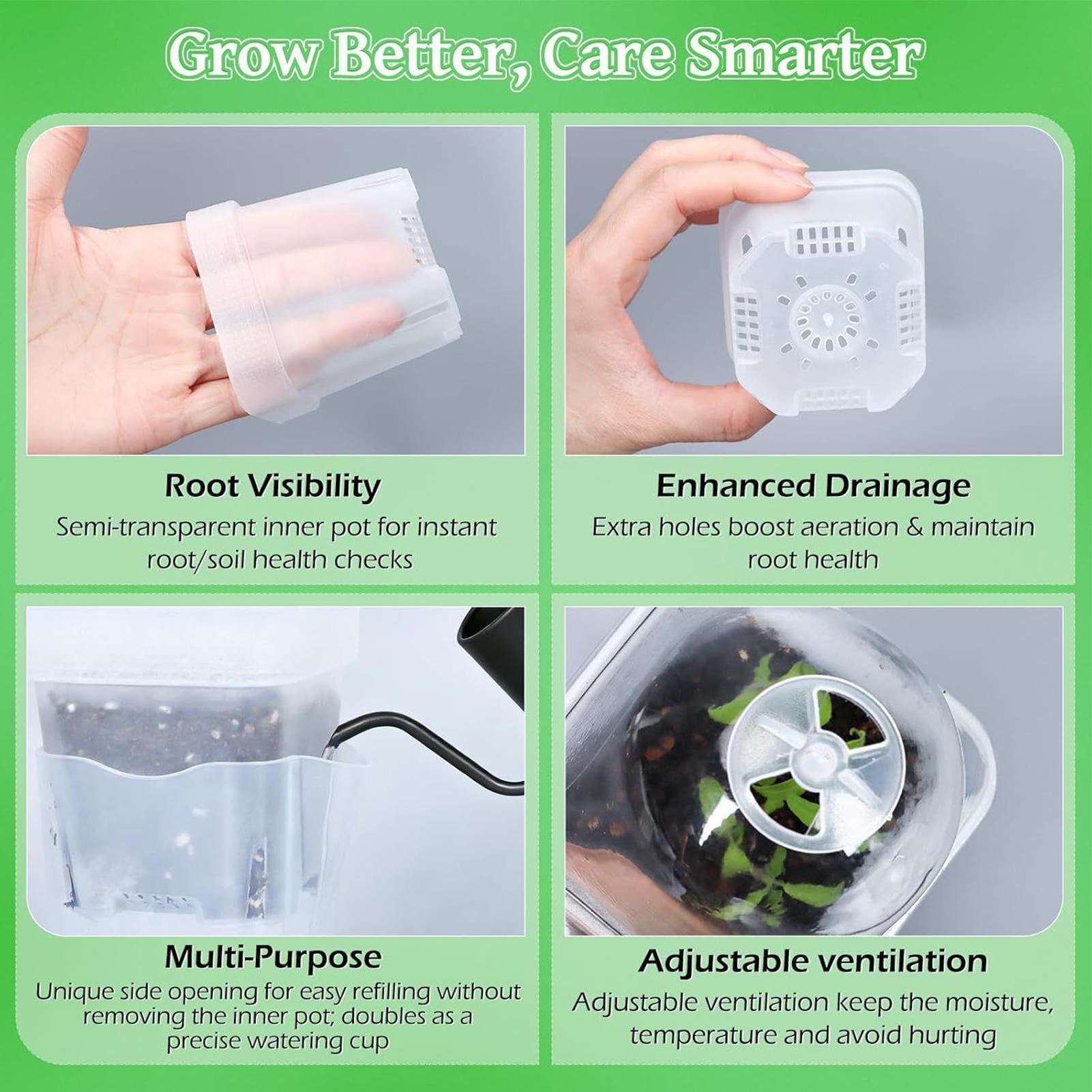Kit di 12 Vasi Autoirriganti p - Dome Propagation Kit recensione e prezzo